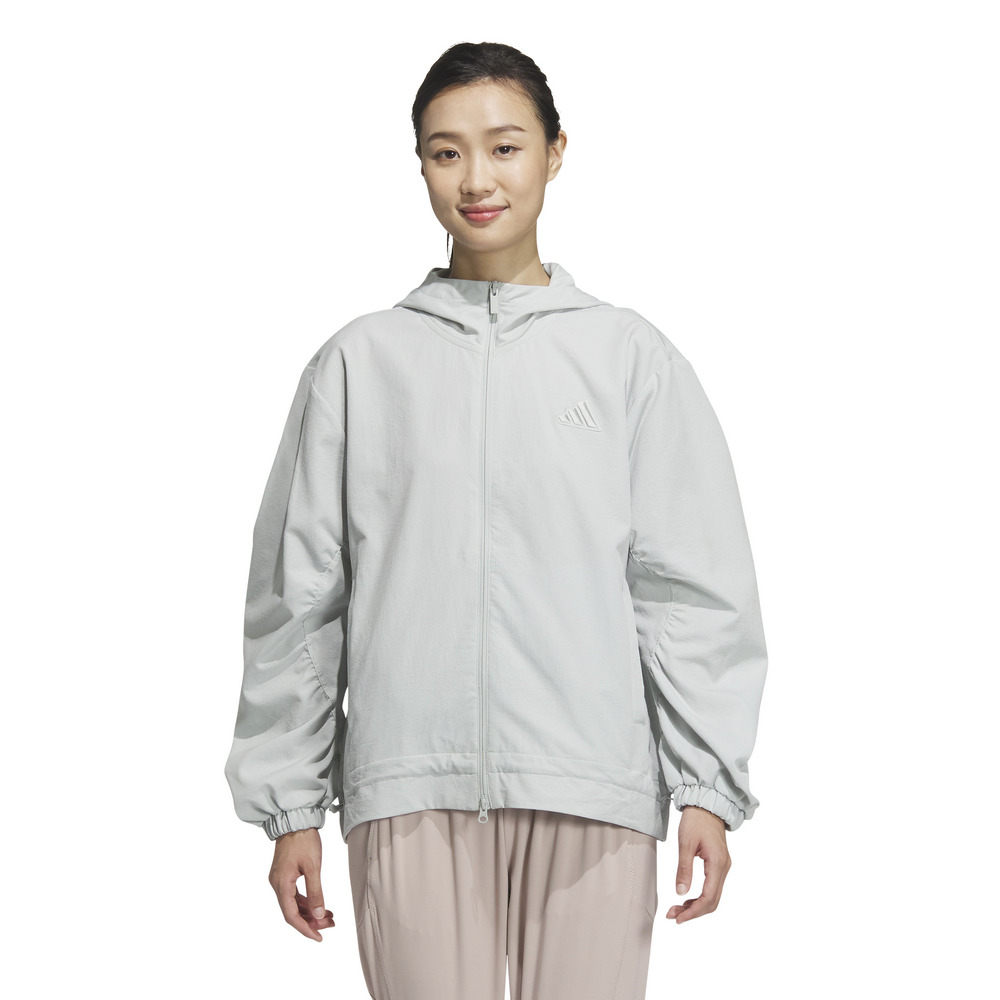 アディダス（adidas）（レディース）LUXFLOW スポーツ ライトウーブン ジャケット KQD93-JL5088