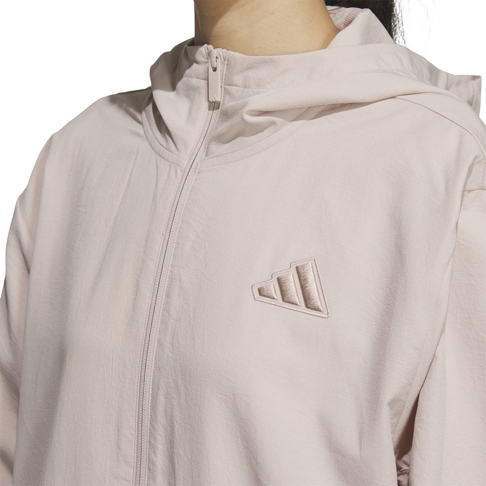アディダス（adidas）（レディース）LUXFLOW スポーツ ライトウーブン ジャケット KQD93-JL5089