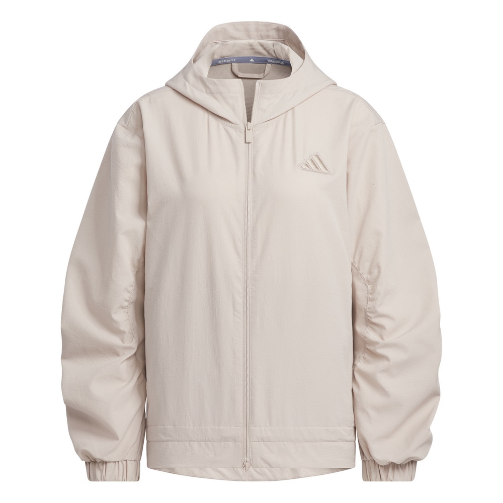 アディダス（adidas）（レディース）LUXFLOW スポーツ ライトウーブン ジャケット KQD93-JL5089