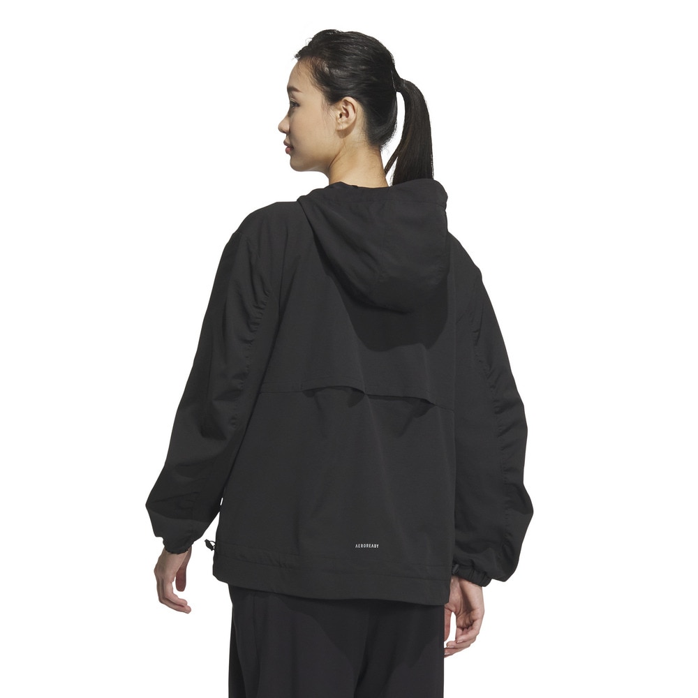 アディダス（adidas）（レディース）LUXFLOW スポーツ ライトウーブン ジャケット KQD93-JL5090