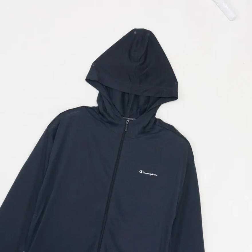 チャンピオン（CHAMPION）（レディース）C VAPOR ジップフーデッドシャツ CW-BS401 090