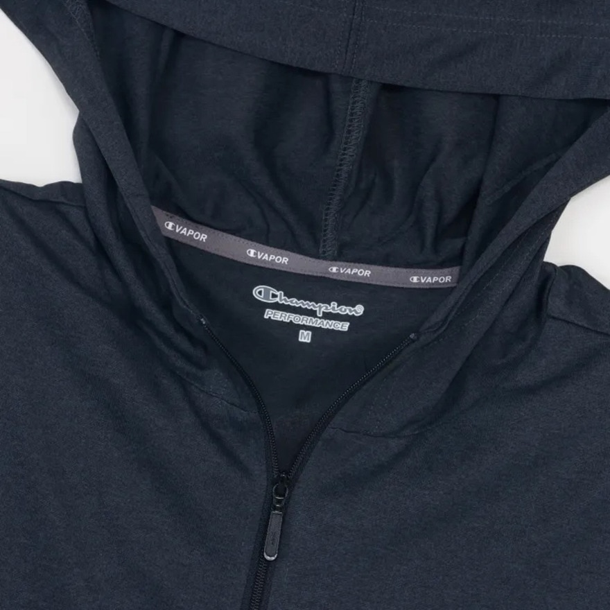 チャンピオン（CHAMPION）（レディース）C VAPOR ジップフーデッドシャツ CW-BS401 090