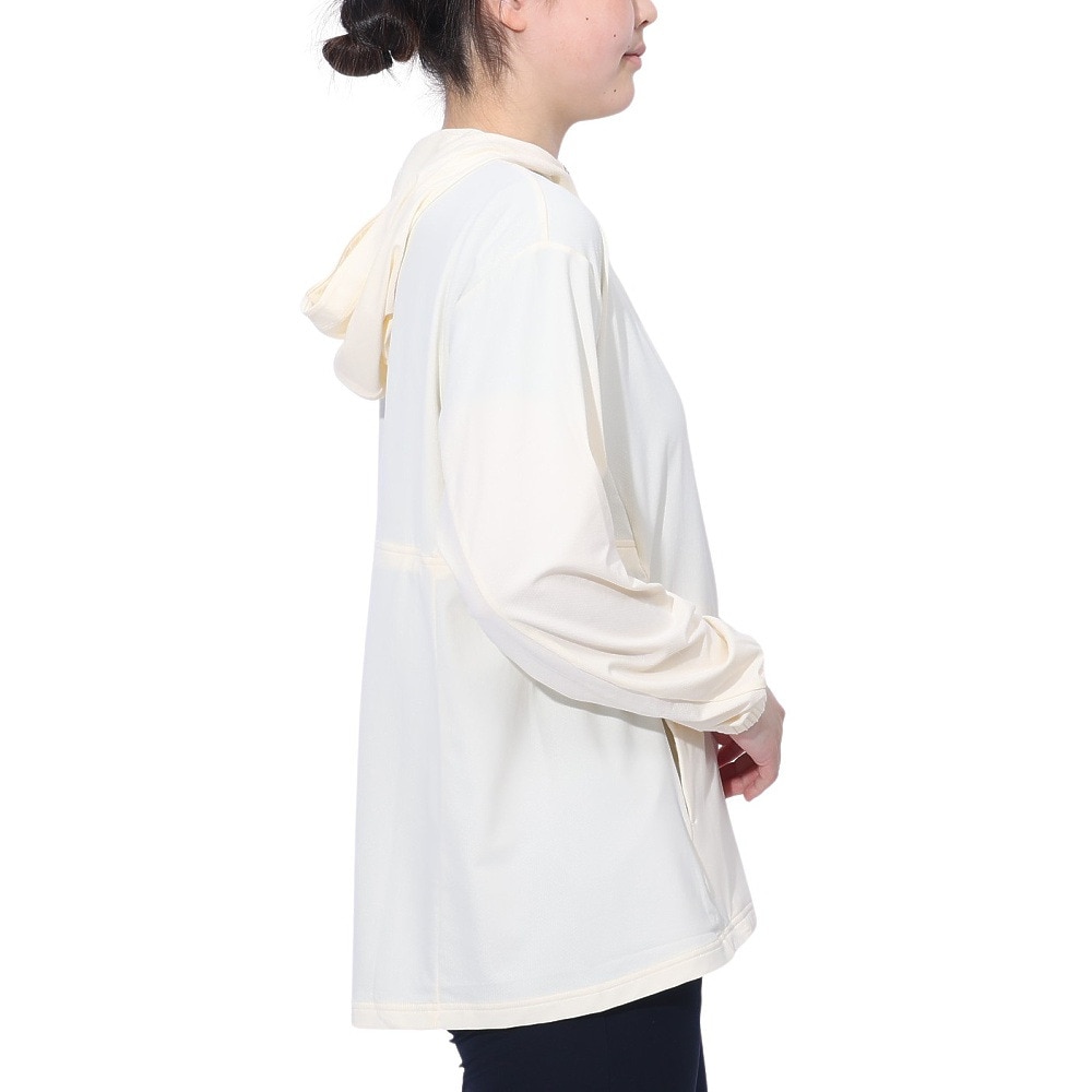 ルコックスポルティフ（lecoqsportif）（レディース）接触冷感UVシャツパーカー LT5SSW20L WH01