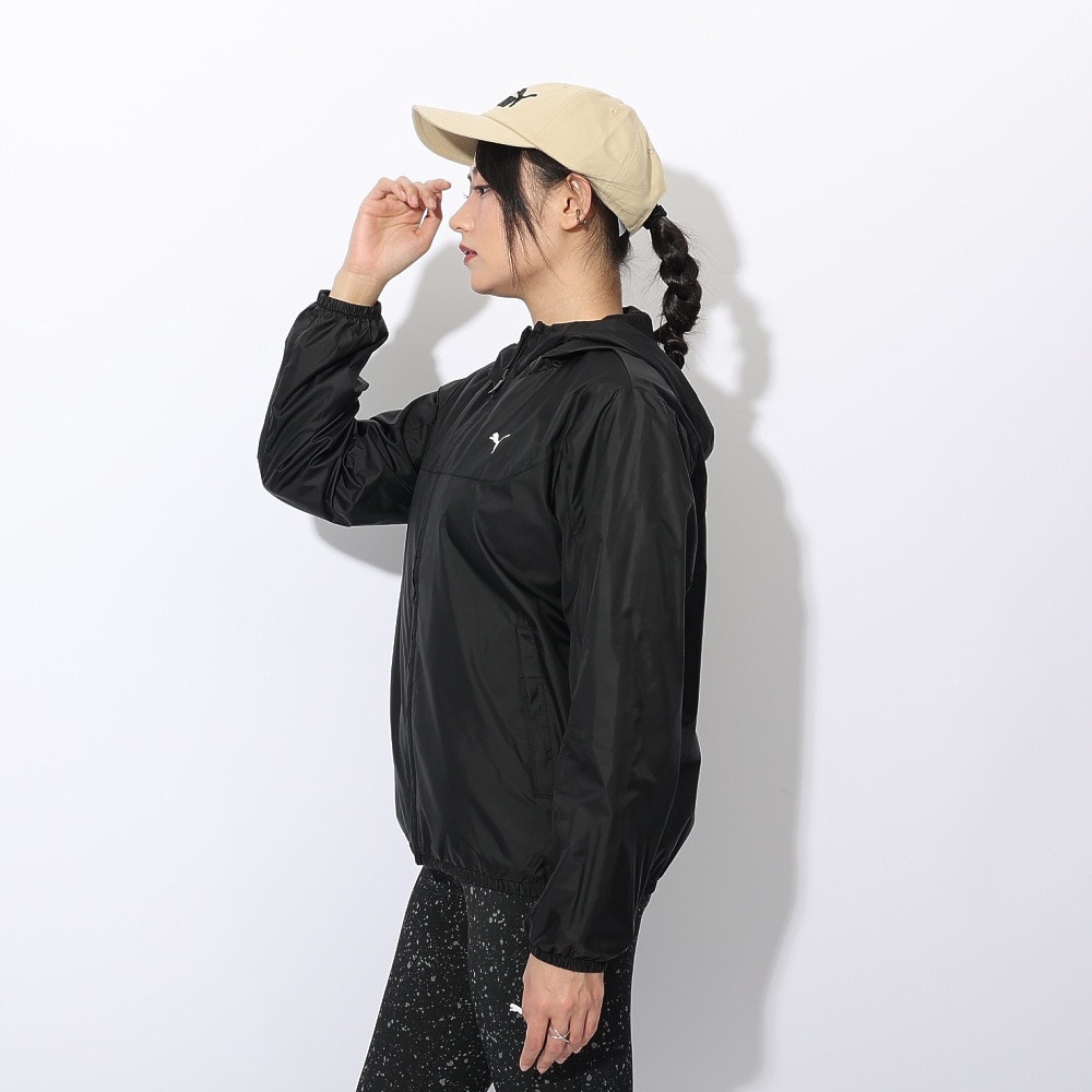 プーマ（PUMA）（レディース）ESS レギュラー メッシュライニング ウィンドブレーカー ジャケット 687732 01 BLK