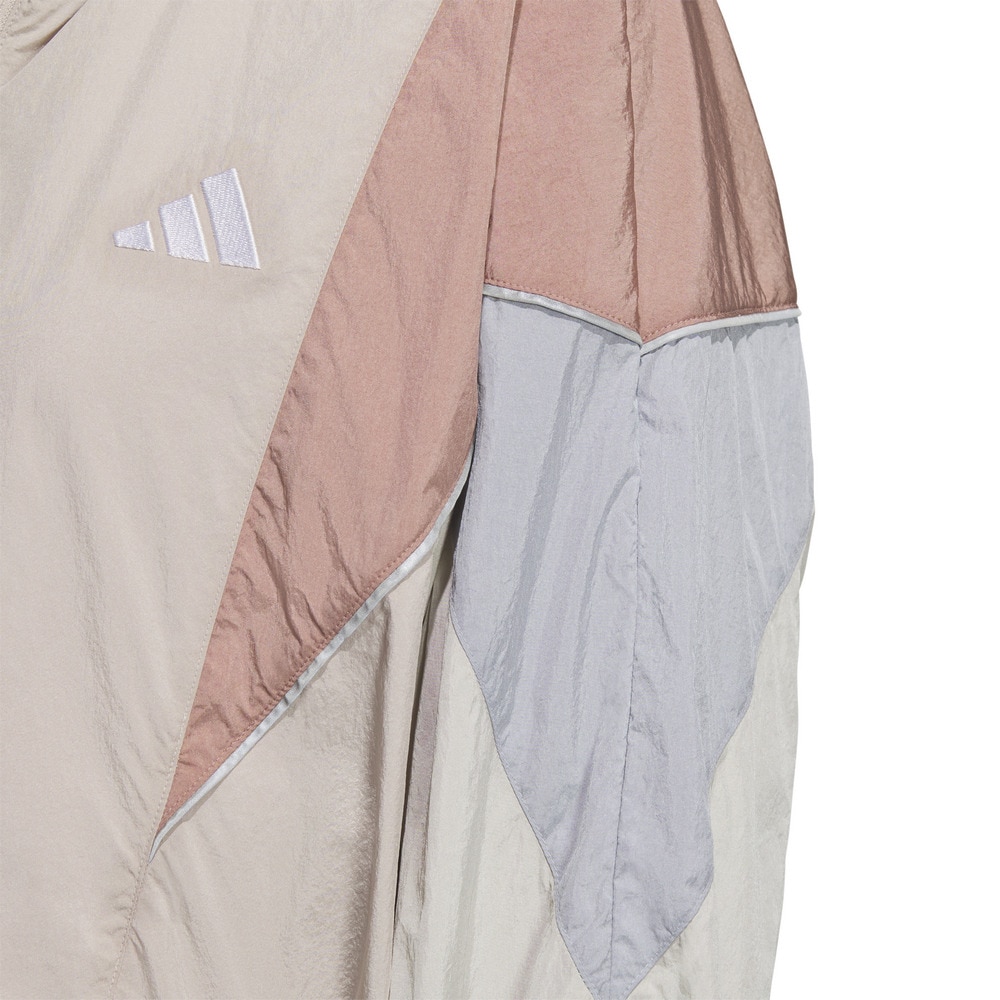 アディダス（adidas）（レディース）BYS スリーストライプス ウーブン 軽量ジャケット KRC74-JL5106