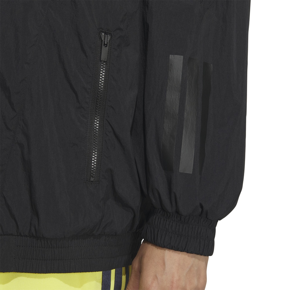 アディダス（adidas）（レディース）BYS スリーストライプス ウーブン 軽量ジャケット KRC74-JL5107