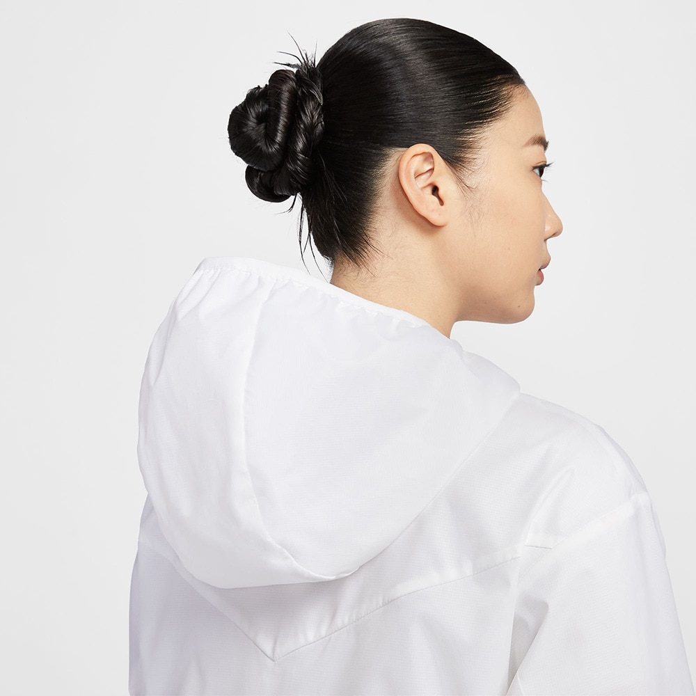 ナイキ（NIKE）（レディース）スポーツウェア ウィンドランナー ルーズ ウーブン フーデッド ジャケット HJ1183-100