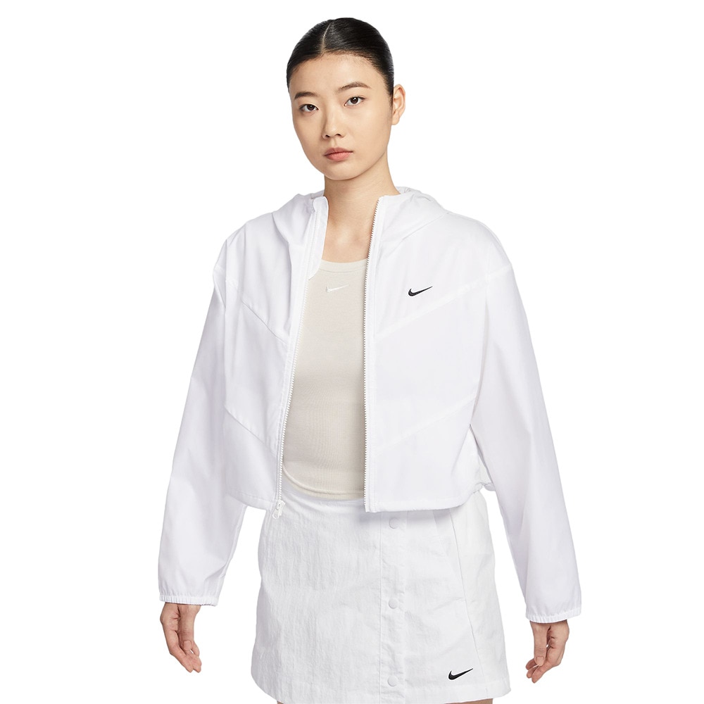 ナイキ（NIKE）（レディース）スポーツウェア ウィンドランナー ルーズ ウーブン フーデッド ジャケット HJ1183-100