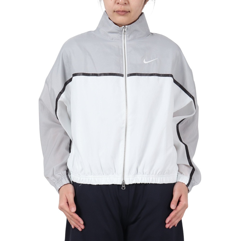 ナイキ（NIKE）（レディース）スポーツウェア ヴァーシティ ウーブンジャケット IB7917-077