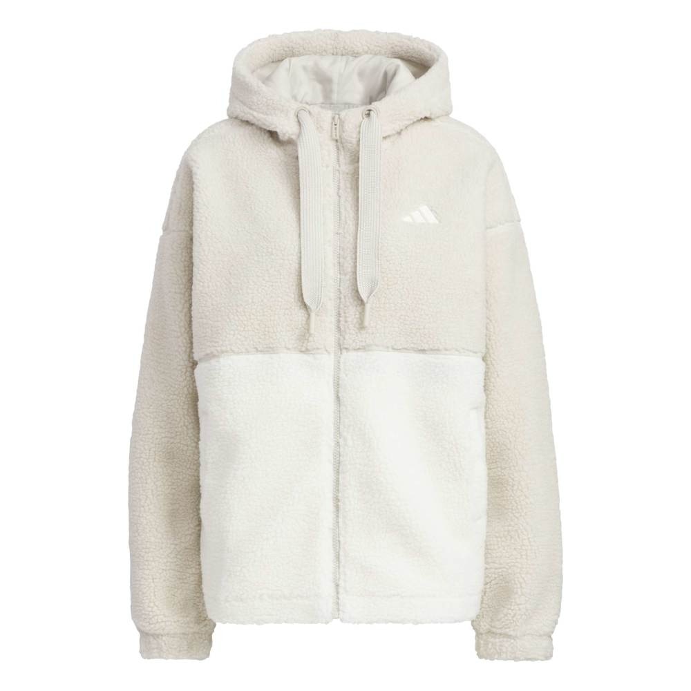 アディダス（adidas）（レディース）ボア シェルパ ルーズフィット フルジップ ジャケット SH901-KA0961
