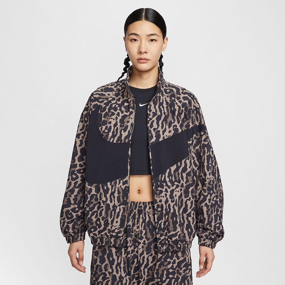 ナイキ（NIKE）（レディース）Sportswear Woven Printed ジャケット IB7264-010