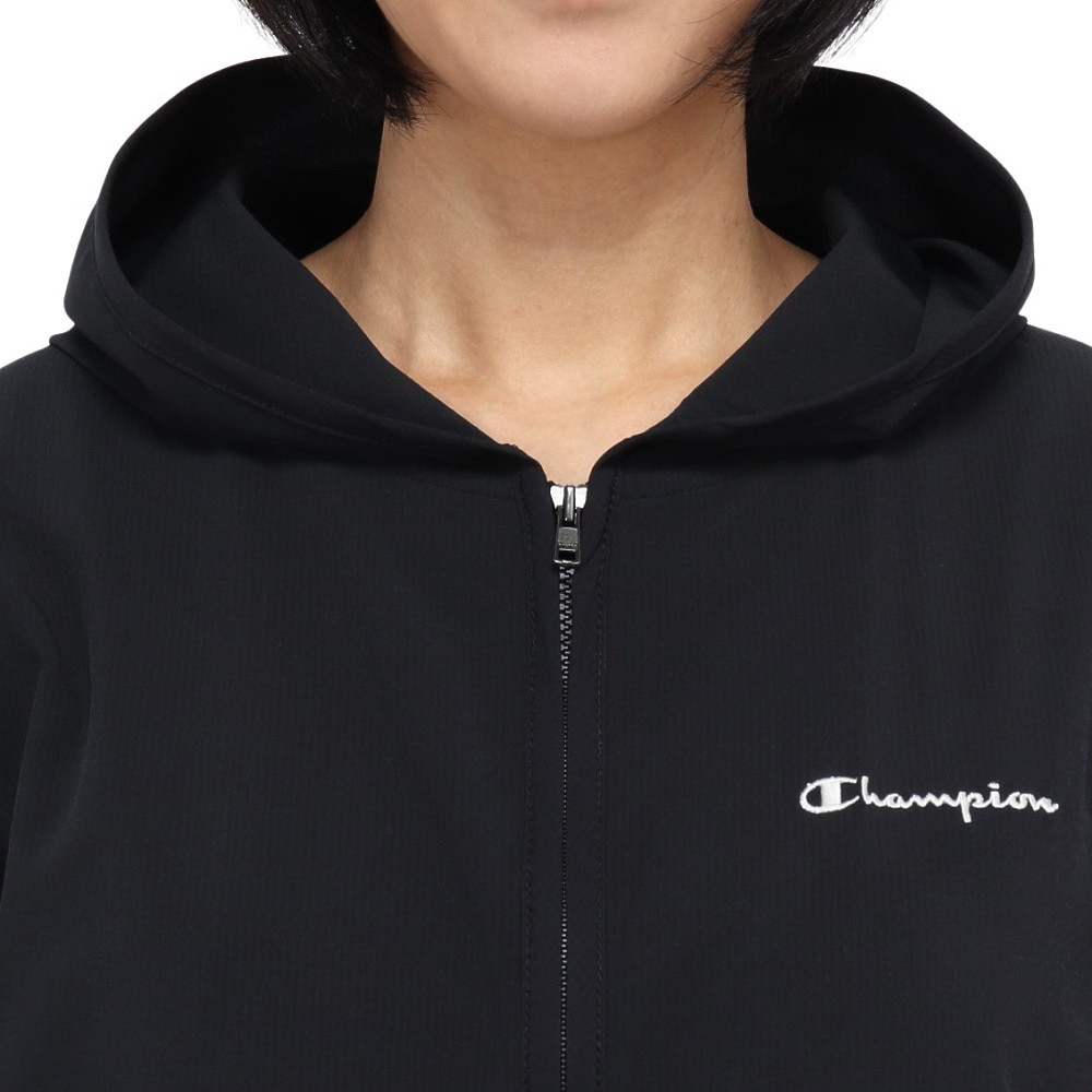 チャンピオン（CHAMPION）（レディース）ジップフーデッドジャケット CW-CSC01 090