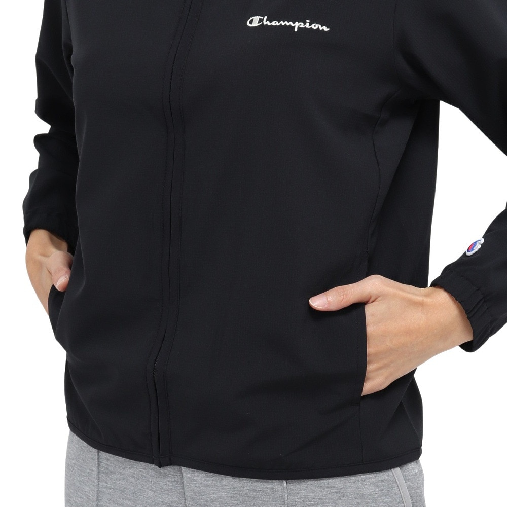 チャンピオン（CHAMPION）（レディース）ジップフーデッドジャケット CW-CSC01 090