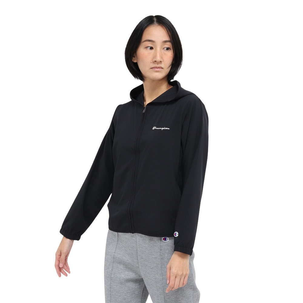 チャンピオン（CHAMPION）（レディース）ジップフーデッドジャケット CW-CSC01 090
