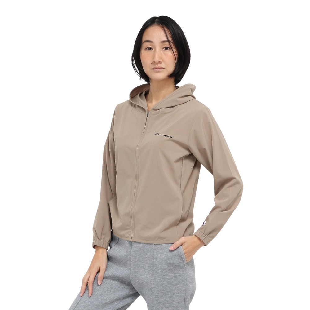 チャンピオン（CHAMPION）（レディース）ジップフーデッドジャケット CW-CSC01 791