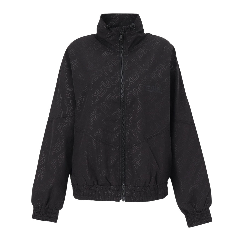 エックスガール（X-gir）（レディース）ロゴ ワインドアップ ジャケット 155253021002-BLACK
