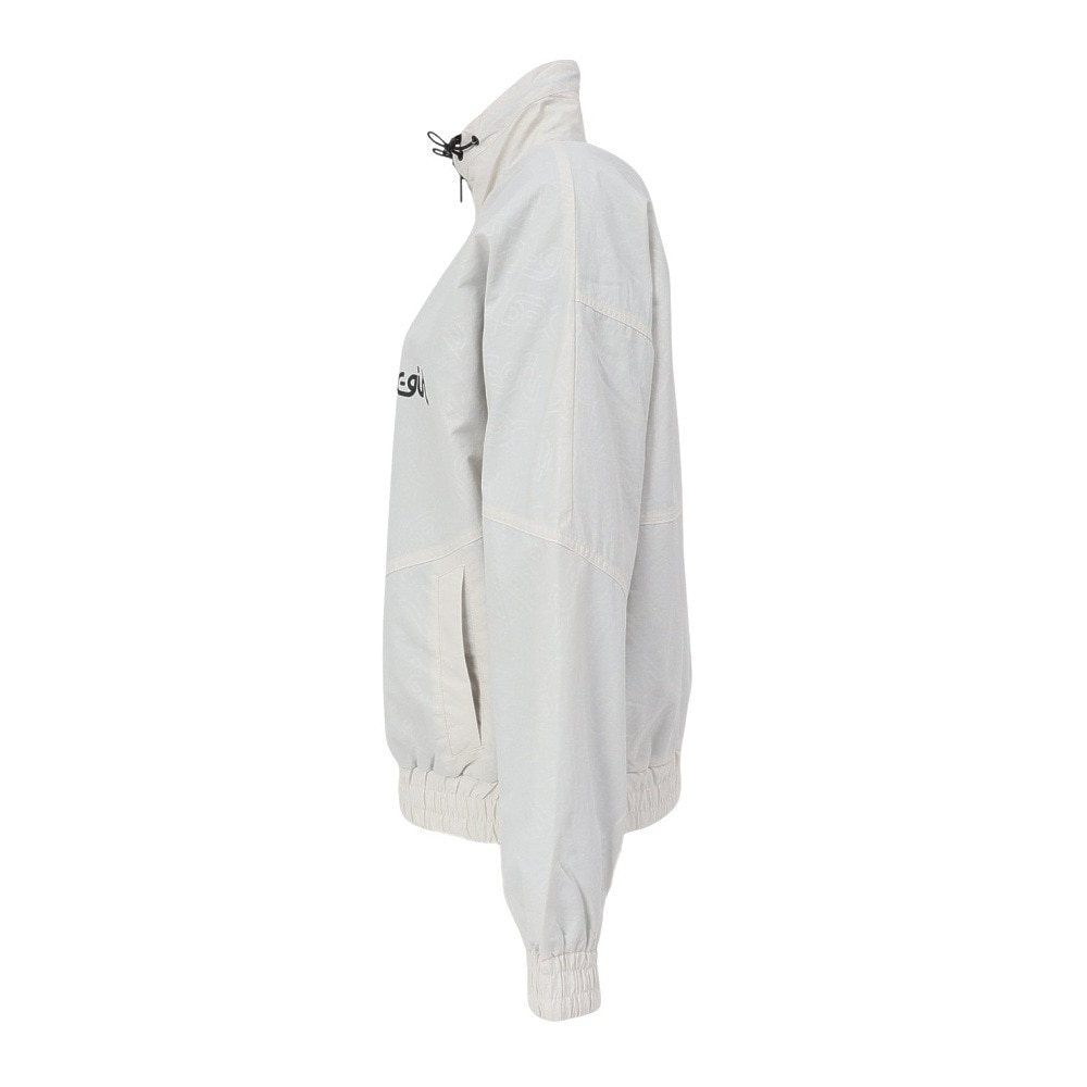 エックスガール（X-gir）（レディース）ロゴ ワインドアップ ジャケット 155253021002-OFF WHITE