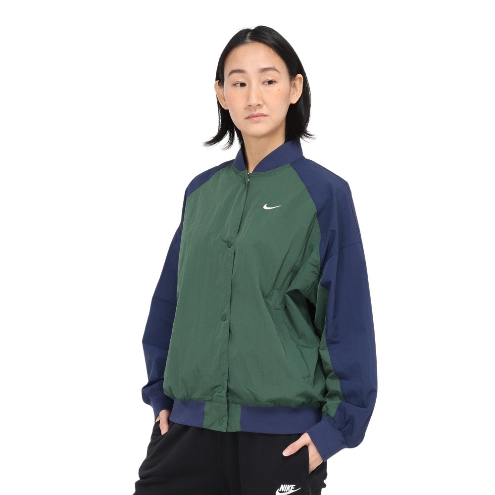 ナイキ（NIKE）（レディース）オーバーサイズド バーシティ ジャケット