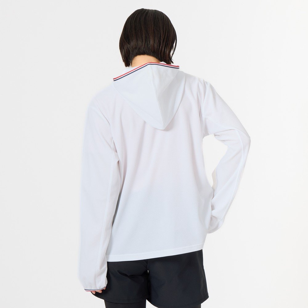 ルコックスポルティフ（lecoqsportif）（レディース）ヘランカUVカットシャツパーカー LT6SSW20L WH00