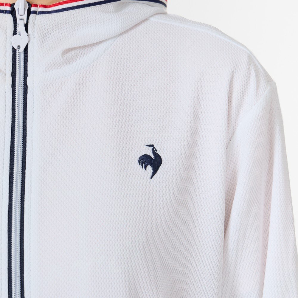 ルコックスポルティフ（lecoqsportif）（レディース）ヘランカUVカットシャツパーカー LT6SSW20L WH00