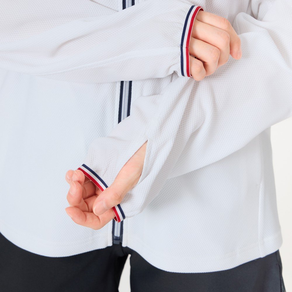 ルコックスポルティフ（lecoqsportif）（レディース）ヘランカUVカットシャツパーカー LT6SSW20L WH00