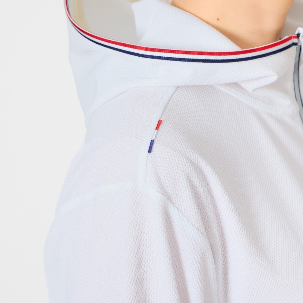 ルコックスポルティフ（lecoqsportif）（レディース）ヘランカUVカットシャツパーカー LT6SSW20L WH00