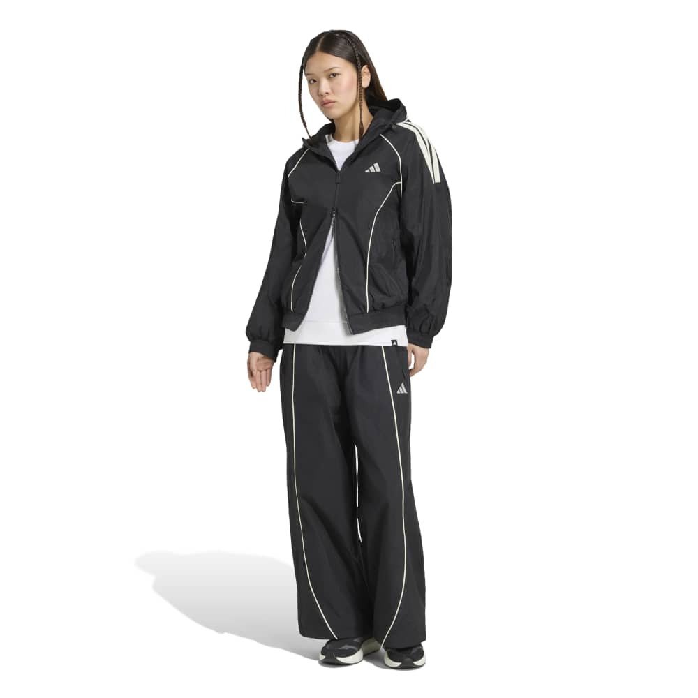 アディダス（adidas）（レディース）スタジアム リンクド ウーブン ルーズフィット ウインドブレーカー ジャケット DG932-KV0593
