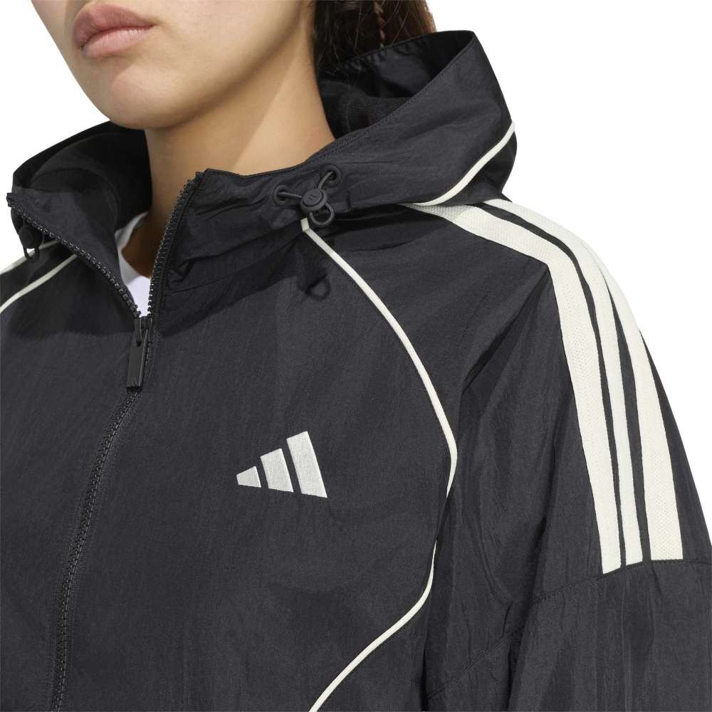 アディダス（adidas）（レディース）スタジアム リンクド ウーブン ルーズフィット ウインドブレーカー ジャケット DG932-KV0593