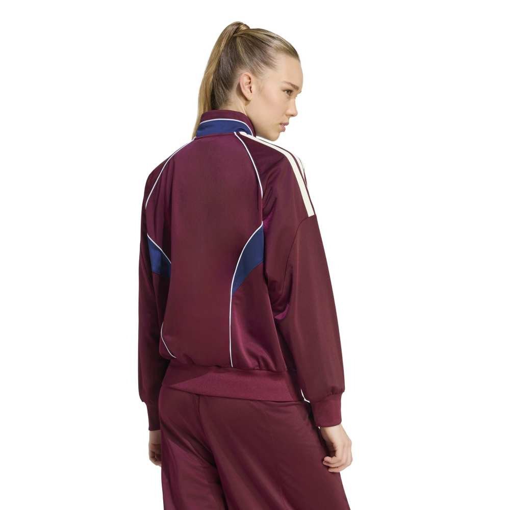 アディダス（adidas）（レディース）スタジアム トリコット ルーズフィット トラックトップ GY062-KV0609
