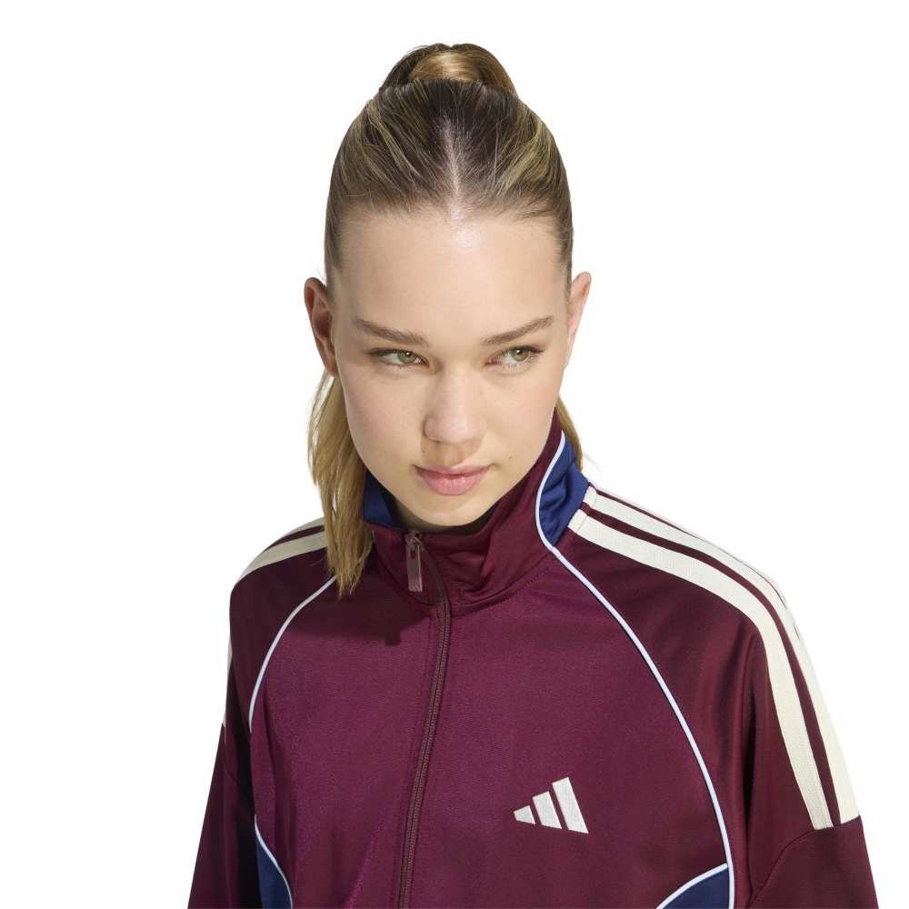 アディダス（adidas）（レディース）スタジアム トリコット ルーズフィット トラックトップ GY062-KV0609