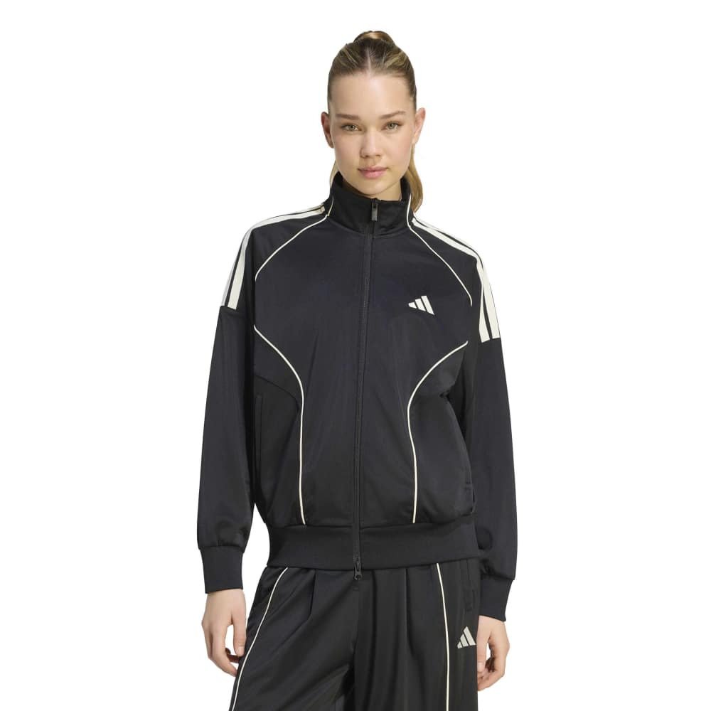 アディダス（adidas）（レディース）スタジアム トリコット ルーズフィット トラックトップ GY062-KV0610