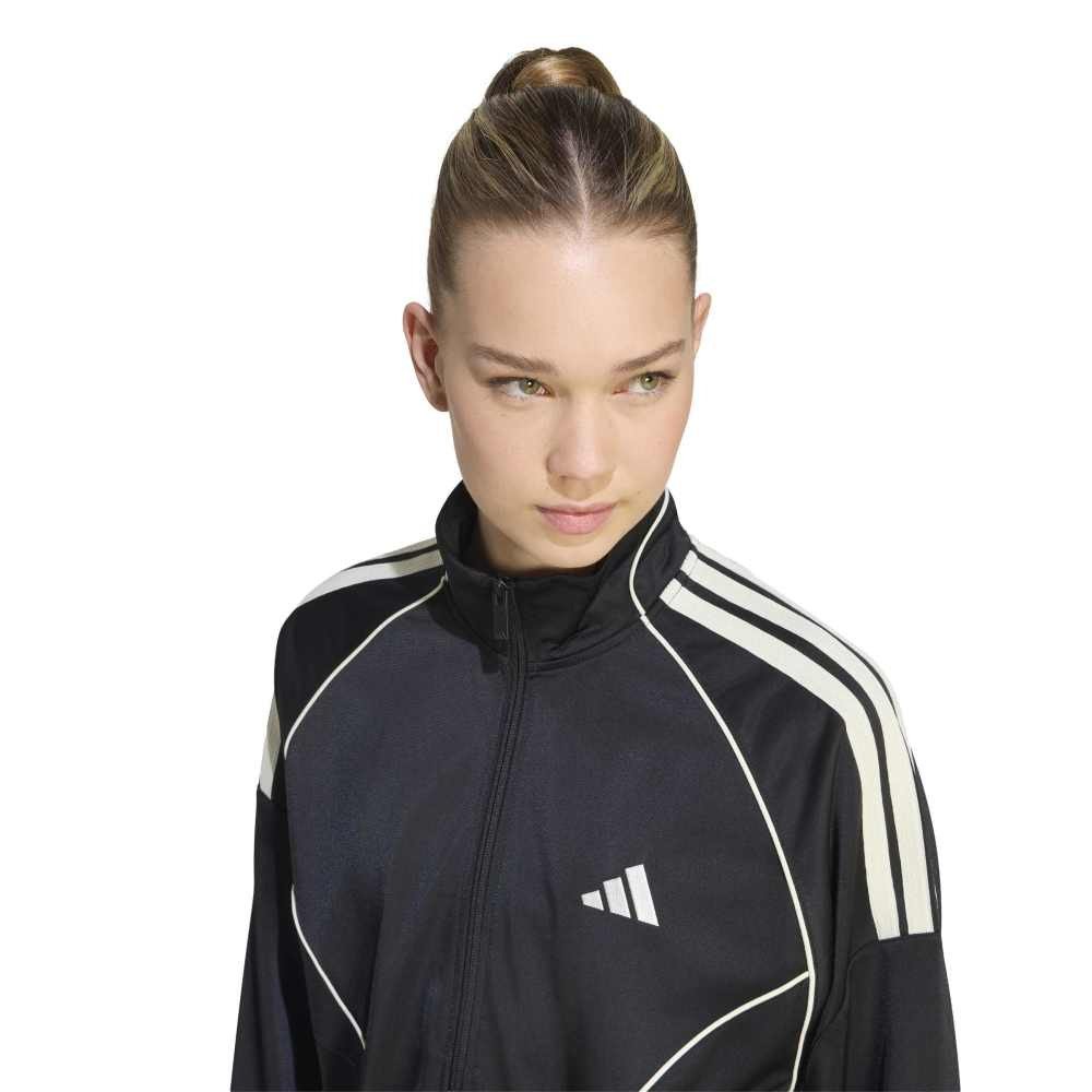 アディダス（adidas）（レディース）スタジアム トリコット ルーズフィット トラックトップ GY062-KV0610