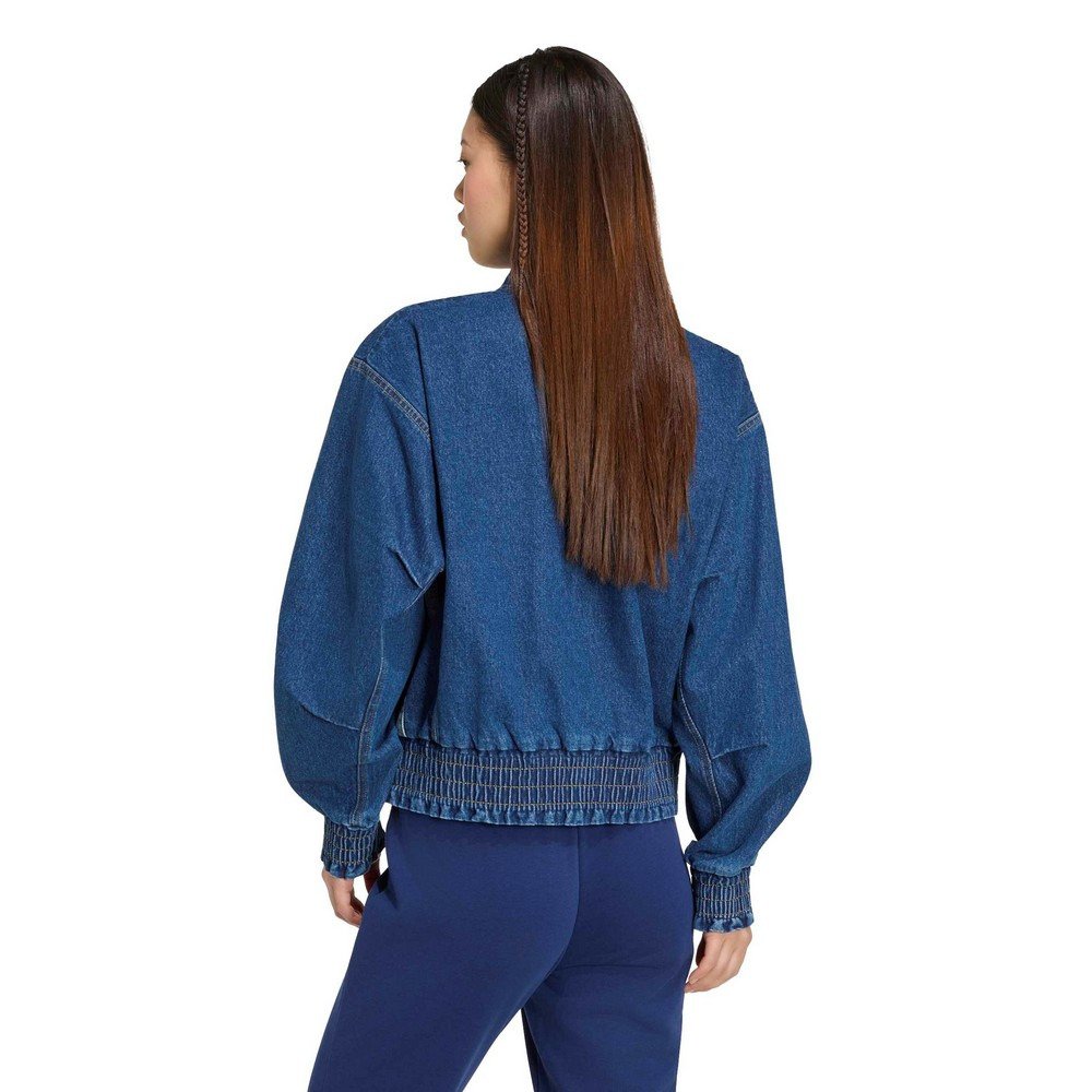 アディダス（adidas）（レディース）スタジアム ウォッシュドデニム ルーズフィット ジャケット P6083-KV0624