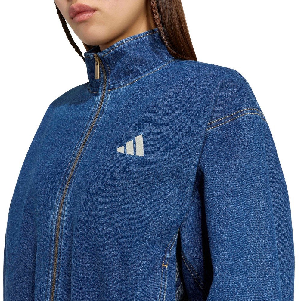 アディダス（adidas）（レディース）スタジアム ウォッシュドデニム ルーズフィット ジャケット P6083-KV0624