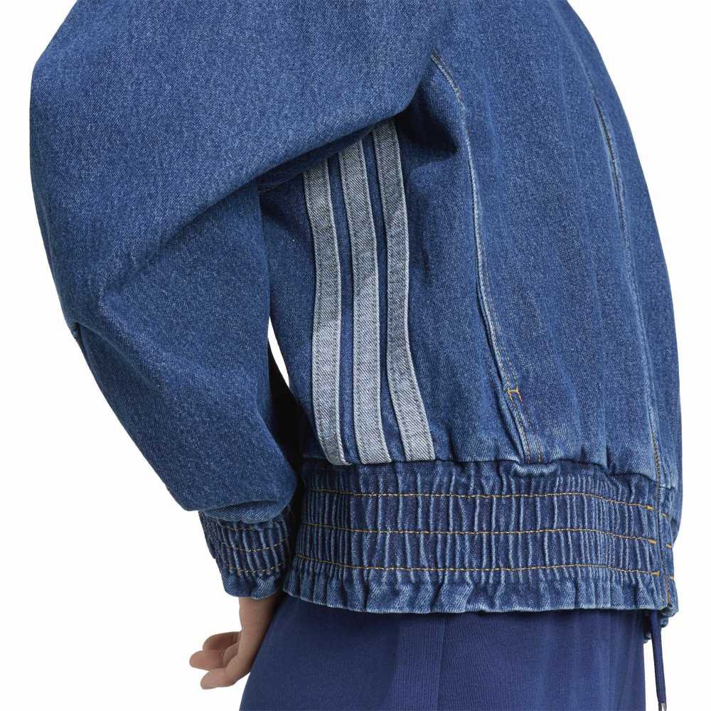 アディダス（adidas）（レディース）スタジアム ウォッシュドデニム ルーズフィット ジャケット P6083-KV0624