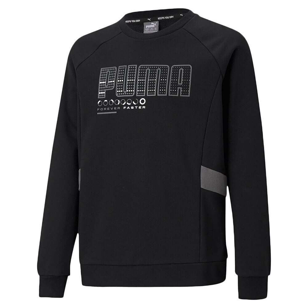 キッズ ACTIVE SPORTS クルー スウェット 588851 01 BLK オンライン価格