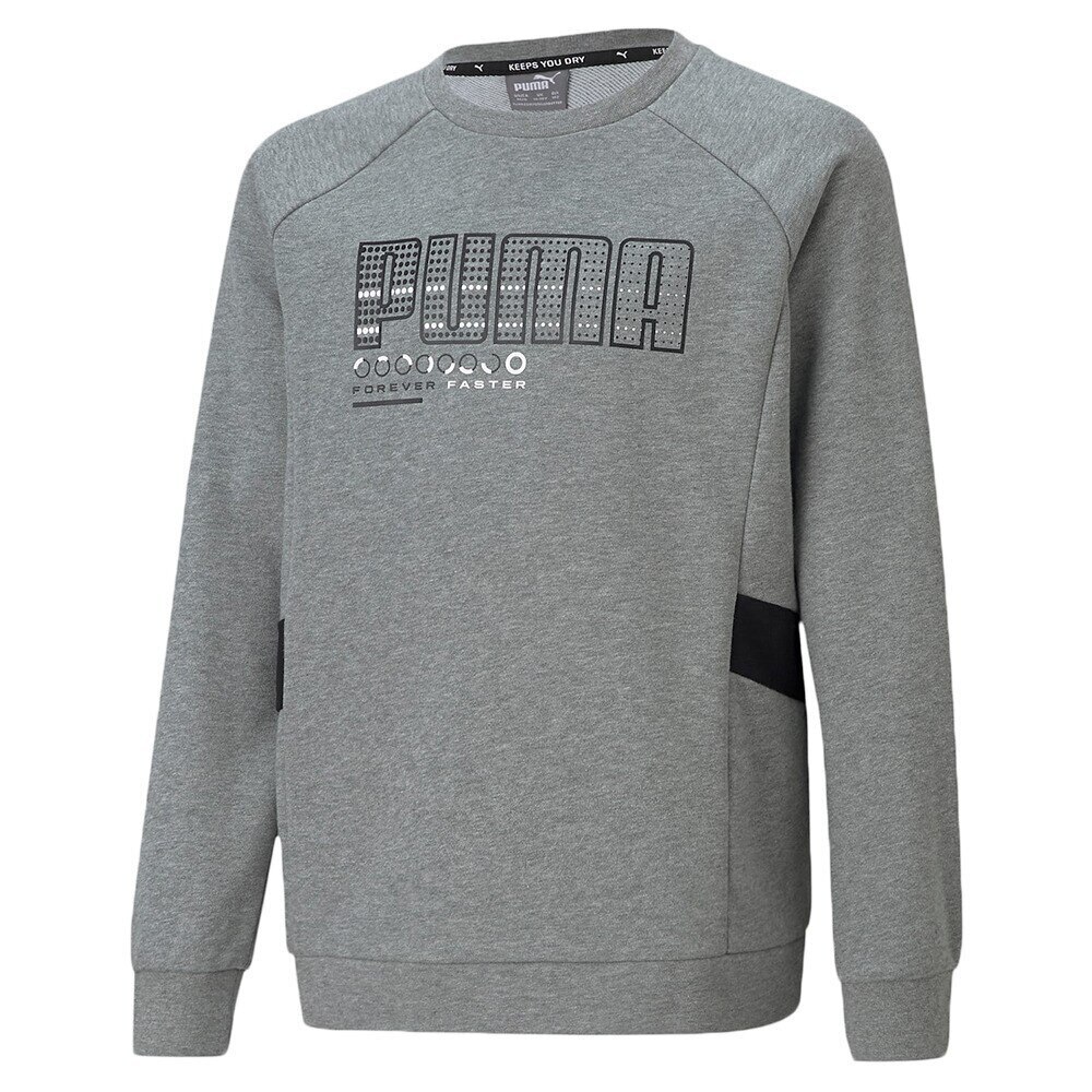 キッズ ACTIVE SPORTS クルー スウェット 588851 03 MGRY