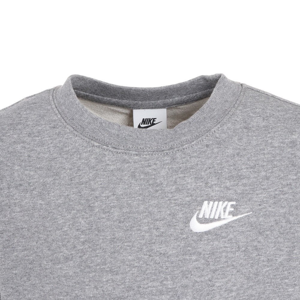ナイキ（NIKE）（キッズ）ユース NSW クラブ FT LBR クルースウェット DA0861-091