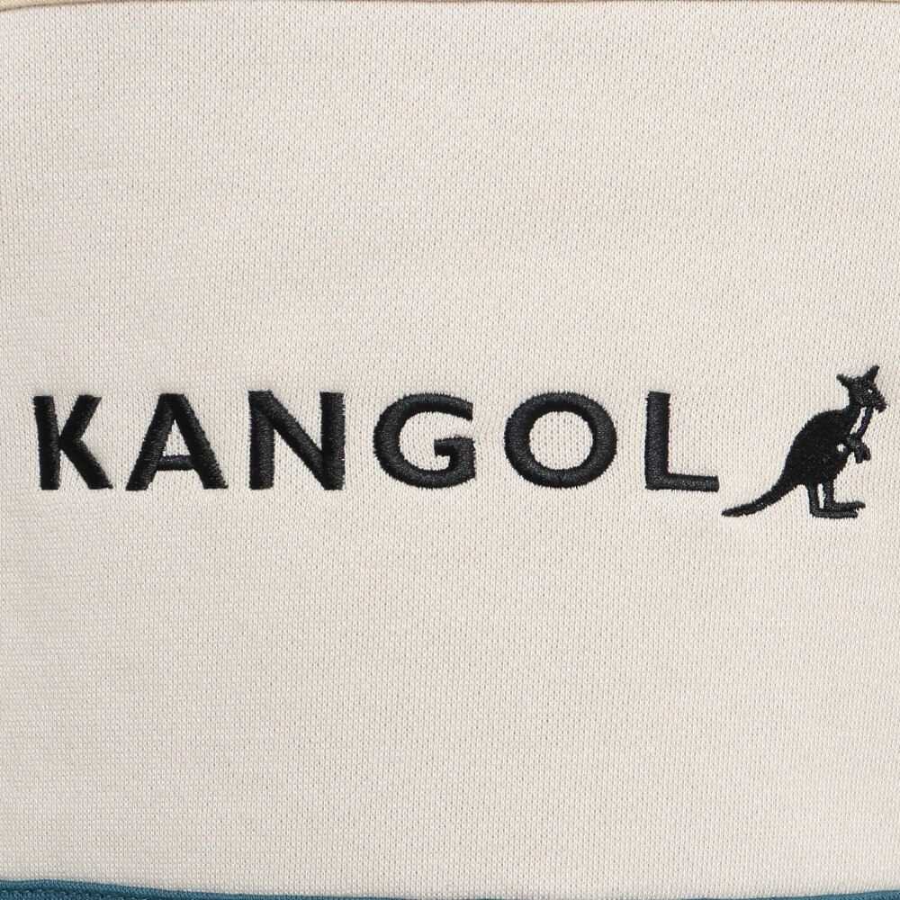 カンゴール（KANGOL）（キッズ）裏起毛切替トレーナー 885236 BLU