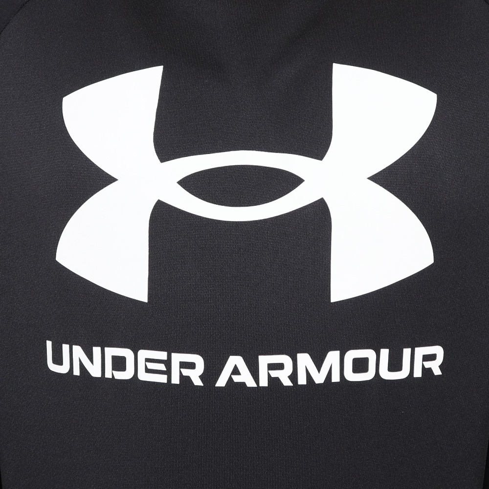 アンダーアーマー（UNDER ARMOUR）（キッズ）長袖Tシャツ キッズ  テック テリー ロゴ クルー 1381171 001