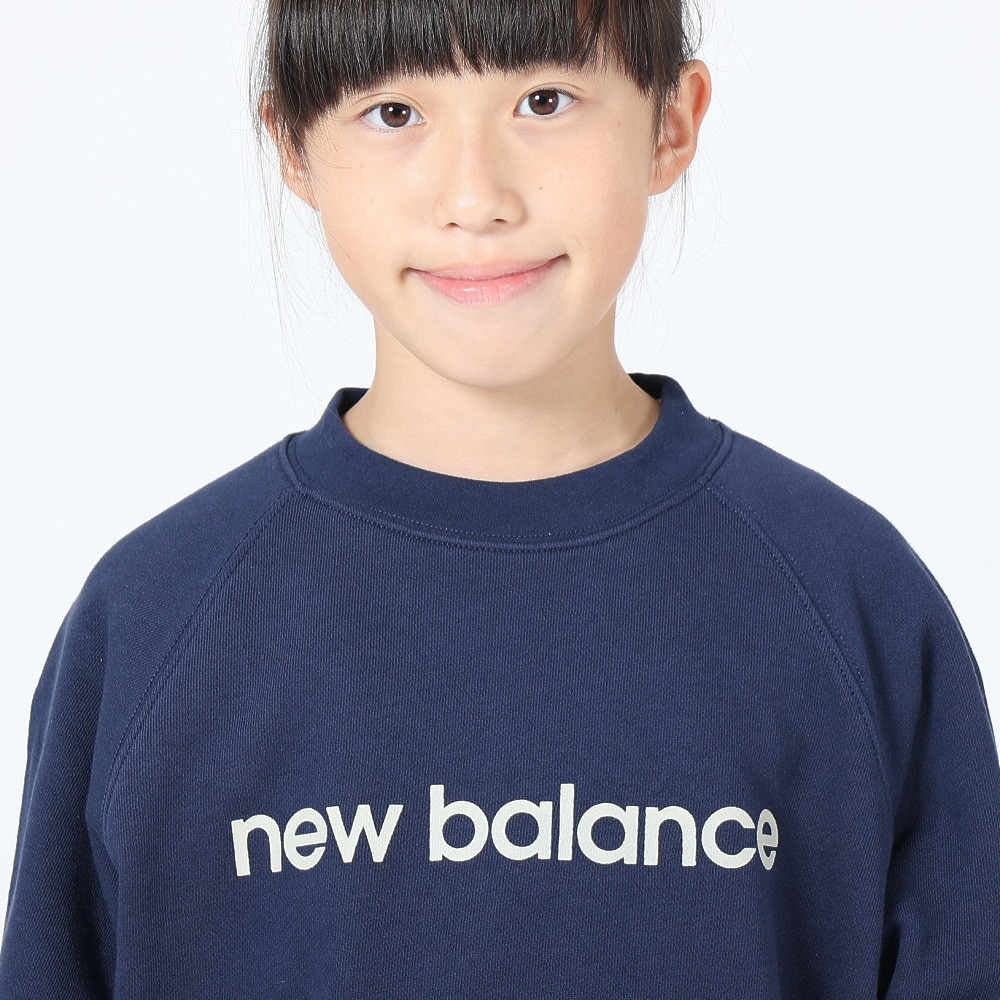 ニューバランス（new balance）（キッズ）トレーナー キッズ  スウェットクルー ABT35156NNY
