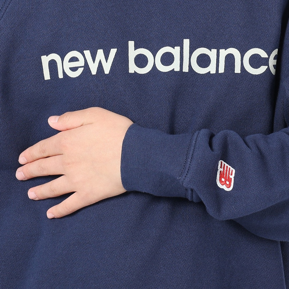 ニューバランス（new balance）（キッズ）トレーナー キッズ  スウェットクルー ABT35156NNY