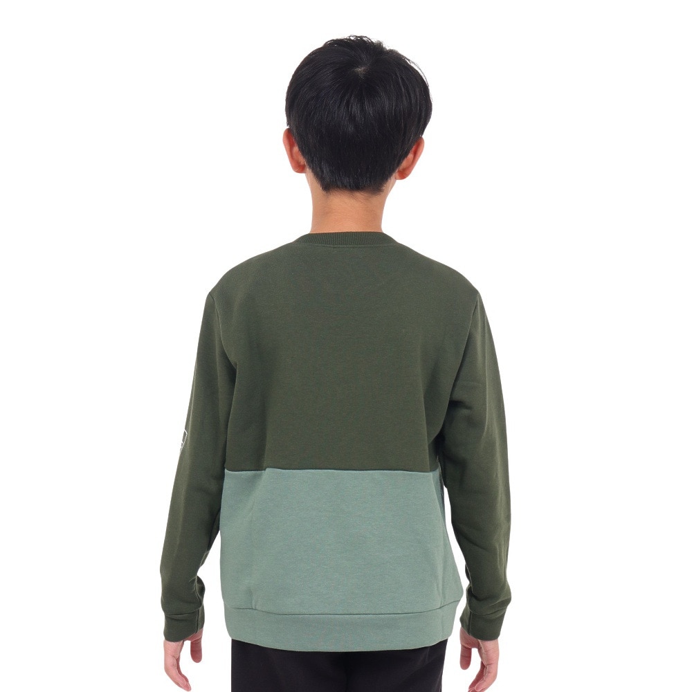 プーマ（PUMA）（キッズ）トレーナー キッズ  PUMA POWER クルースウェット TR 677721 31 GRN