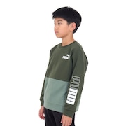 (キッズ)トレーナー キッズ  PUMA POWER クルースウェット TR 677721