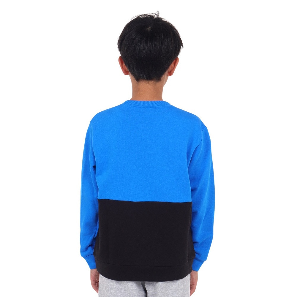 プーマ（PUMA）（キッズ）トレーナー キッズ  PUMA POWER クルースウェット TR 677721 47 BLBK