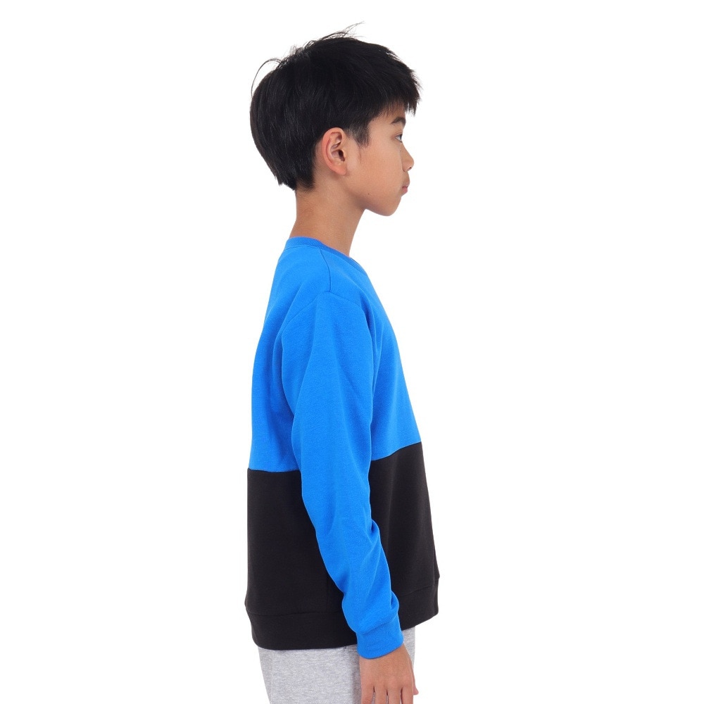 プーマ（PUMA）（キッズ）トレーナー キッズ  PUMA POWER クルースウェット TR 677721 47 BLBK