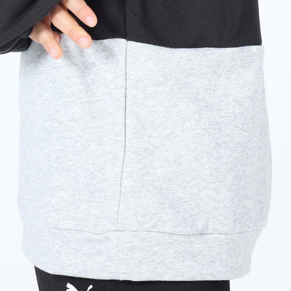 プーマ（PUMA）（キッズ）トレーナー キッズ  PUMA POWER クルースウェット TR 677721 51 BKWT