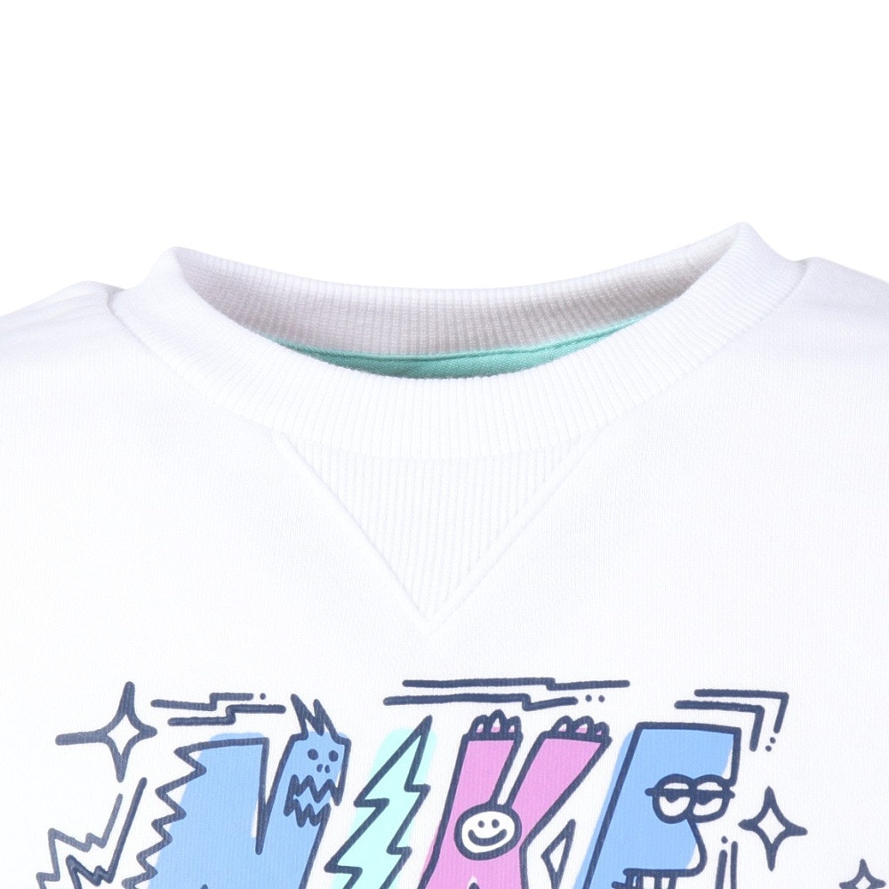 ナイキ（NIKE）（キッズ）トドラー NKB B NSW ART OF PLAY FT CREW トレーナー 76L103-001