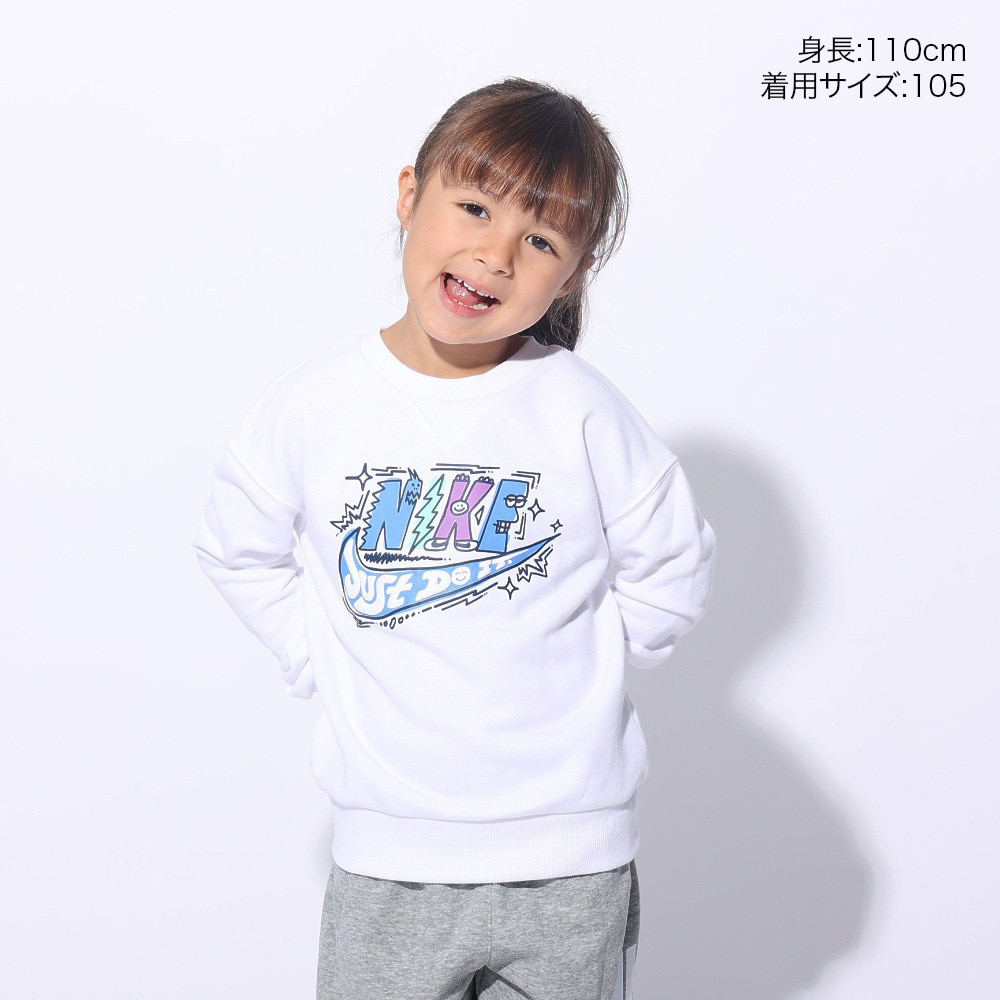 ナイキ（NIKE）（キッズ）キッズ トレーナー NKB B NSW ART OF PLAY FT CREW 86L103-001