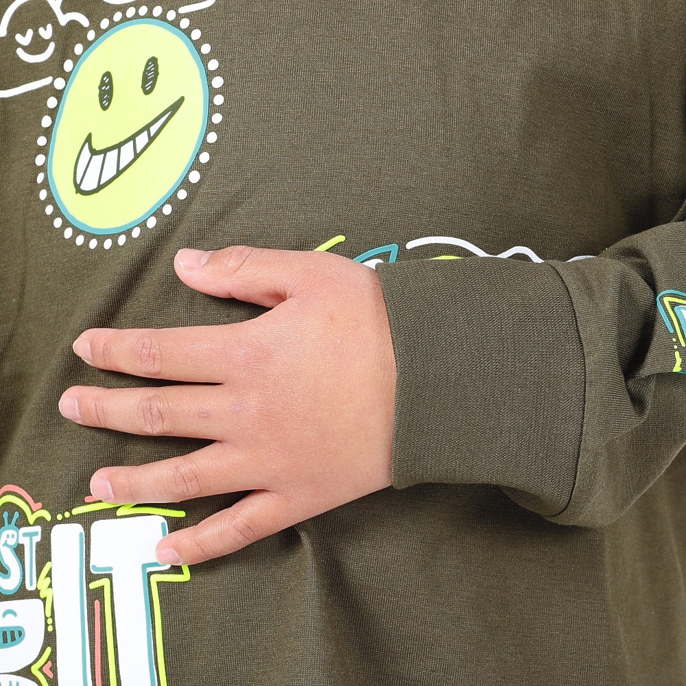 ナイキ（NIKE）（キッズ）ジュニア クルースウェット ART OF PLAY RELAXED 86L109-F84